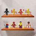 Miniatyrbillede 4 af 5: 8 stk. Superhelt The Flash Actionfigurer Byggeklodser Legetøjs Sæt Kamphelt Karakterfigurer Samleobjekter til Børn