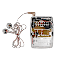 Miniatyrbild 4 av 5: Retekess Tr624 Transparent Bärbar Radio Am / Fm Pointer Tuning Mini Fickradio Med Hörlurar Nr.323869
