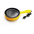 Miniatyrbillede 3 af 5: Cuisine 6-Tommer Non-Stick Elektrisk Stegepande, Gul Mini Stegepande