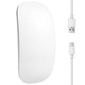 Bluetooth Trådlös Magic Mouse Tyst Uppladdningsbar Datormus Slim Ergonomisk PC-mus för Apple M