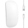 Miniatyrbild 1 av 5: Bluetooth Trådlös Magic Mouse Tyst Uppladdningsbar Datormus Slim Ergonomisk PC-mus för Apple M