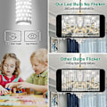 Miniatyrbild 4 av 5: LED-lampa E14 Kallvitt, 16W E14 Skruvsockel Lampa 6000k 1200lm Ej dimbar Flimmerfri AC 220-240v