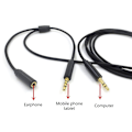 Miniatyrbilde 3 av 5: Audiokonverter Linje Chat Link Audio Adapterkabel For Playstation 4 Ps4 Xbox One Nintendo Switch For Elgato Hd60s
