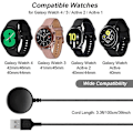 Miniatyrbilde 2 av 5: Lader for Samsung Galaxy Watch 4/3 Active 2 Senioroy Ladedock, svart