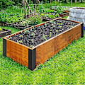 Miniatyrbild 4 av 5: Set med 4 hörnfästen för upphöjd odlingsbädd med träskruvar för 20-24 tums bädd för grönsaksplantering