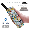 Miniatyrbild 2 av 5: a563 Kalle Anka Cartoon Snabbtorkande Badhandduk Mikrofiber Simning Strandhandduk för Dagligt Bruk  hgjl563
