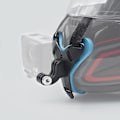 Pikkukuva 4 / 5: (nior)chin Holder Leuka-kiinnitys Moottoripyörän Täyskasvo Kypärän Hihnan + Ylimääräinen Eri Tilanteisiin Litteä Ja Kaareva Liimakiinnitys GoPro Insta360 Dji Sjcam A