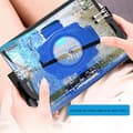 Miniatyrbillede 2 af 5: PUBG Controller til Six Finger Pubg Mobile Trigger Gamepad Grip L R Fire Aim Button Joystick til Ipad Tablet FPS Håndtag