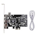 Miniatyrbillede 1 af 5: PCIE 1394A Video Capture Controller Kort 3 Porte 1394A Firewire PCI for Express