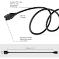 Miniatyrbilde 2 av 5: Lader Kompatibel med Garmin Fenix 6 6s 6x Pro, fenix 5 5s 5x Plus, fenix 7 7s 7x, Forerunner 935 945 745 45 45s 245, Approach S10 S40 S60, Vivoactive 3