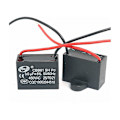 Miniatyrbillede 1 af 3: 2 stk. CBB61 450V AC 50/60Hz Blæsermotor Strømkondensator 3uF