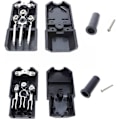Miniatyrbillede 5 af 5: Strømstik 250v 10a 3-polet C14 Han C13 Hun DC AC Strømstik IEC Strømstik Adapter Strømkabel Stik til Strøm Overførsel (2 stk)