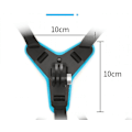 Pikkukuva 5 / 5: (nior)chin Holder Leuka-kiinnitys Moottoripyörän Täyskasvo Kypärän Hihnan + Ylimääräinen Eri Tilanteisiin Litteä Ja Kaareva Liimakiinnitys GoPro Insta360 Dji Sjcam A