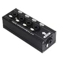 XLR 1x4 Balanserad Ljudsplitter Ljudsignalsplitterbox