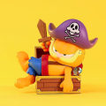 Miniatyrbild 3 av 5: Pop Mart Garfield Dream Series - 1 st blindbox leksakslåda bulk populär samlarobjekt slumpmässig konstleksak heta leksaker söt figur kreativ present, till jul födelsedag