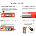 Miniatyrbild 3 av 5: 14,4v robotdammsugare ersättningsbatteri 14,4v li-ion-batteri dammsugare sopbatteri tillbehör