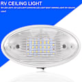 Pikkukuva 4 / 5: 12V LED-valo kytkimellä asuntoautoon, veneeseen, markiisiin, liitettäviin telttoihin ja tunneleihin - Valkoinen