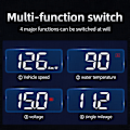 Miniatyrbillede 4 af 5: M3 Auto Obd2 Gps Head-up Display Elektronik Hud Projektor Digital Speedometer