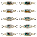 Pikkukuva 2 / 5: 10 kpl LED-kalastuslukit Kalastuslusikat vedenalainen vilkku Ahven Halibut vilkku Trolling syvä pudotus kalastusvalo