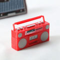 Pikkukuva 2 / 5: 1:12 Huonekalu Radio Nauhuri R Retro Radio Nauhuri A