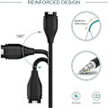 Miniatyrbilde 3 av 5: Lader Kompatibel med Garmin Fenix 6 6s 6x Pro, fenix 5 5s 5x Plus, fenix 7 7s 7x, Forerunner 935 945 745 45 45s 245, Approach S10 S40 S60, Vivoactive 3