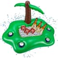 Oppustelig pool kopholder. 4 huller. Oppusteligt pooltilbehør. Ideel til en strandfest.