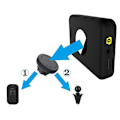 Pikkukuva 2 / 5: Auton DAB Bluetooth MP3 Digitaalinen Radio Graafinen Näyttö Värinäyttö Autotarvikkeet