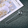 Miniatyrbild 2 av 4: 10 st glas Pyrex dricksugrör förpackning runt huvud design återanvändbar miljövänlig