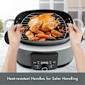 Miniatyrbilde 4 av 5: Steke- og dampstativ for Foodi MC1000 MC1001 MC1010 Slow Cooker Crock, Multikoker Tilbehør