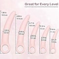 Miniatyrbillede 2 af 5: QoQiu 5-pak Silicone Pelvic Gulv Muskel Dilator Træningssæt Pelvic Wand Massager til Kvinder Pelvic Gulv Muskeltræner, Pelvic Gulv Styrkelse Yal