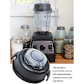 Miniatyrbilde 5 av 5: 2-delt lokk og plugg som passer til Vitamix 64-ounce (høy profil) beholder Blender reservedeler for