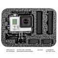 Miniatyrbild 3 av 5: Gopro Liten Resväska Kit Verktygsväska för Gopro Hero3 - Svart