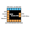 Miniatyrbild 5 av 5: FPV MinimOsd Minim Mini OSD On-Screen-Display med KV TEAM MOD för CC3D Naze32 F3 F4 Flight Controll