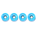 Miniatyrbillede 2 af 5: 4 stk. Longboard Skateboard Hjul 51X70Mm Elastisk PU til Vejsport Longboard Skateboard Hjul, Marineblå