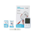 Miniatyrbillede 4 af 5: Hæmoglobin Tester Hæmoglobin Test Kit Glucometer Måler Blodsukker, 50 Tests - På Lager