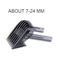 Miniatyrbilde 2 av 2: 7-24 mm Hårklipper Kamguide Reservedeler Salong For Philips Hc9490 Hc9450