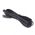 Miniatyrbillede 5 af 5: IEC 320 C8 Han til C7 Hun Konverter Adapter Forlænger Strømkabel 5 Meter
