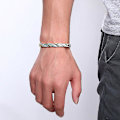 Miniatyrbild 2 av 2: Magnetisk Terapi Armband Magnetisk Artritbehandling Energi Terapi Smärtlindring Present