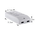 Miniatyrbillede 3 af 5: LED-driver 12W 18W LED-strømsdriver LED-driver konstant strømforsyning