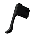 Miniatyrbilde 1 av 5: Metallisk tommelgrep for hotsko for XPRO1 X- X-M1 X-E2S X-E2 X-E1 X-A3 X-A2