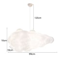 Miniatyrbilde 5 av 5: ZHOUBA Skylampe Lysende Justerbar Søt Utseende Kunstig Sky LED Taklampe