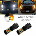 Miniatyrbillede 4 af 5: 2x 3157 Switchback LED Forlygtepære til Dodge Ram 1500 2500 3500