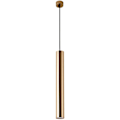 Miniatyrbillede 1 af 3: 1 Pakke Moderne Pendellampe Guld Spotlight Lang Rør Pendellampe LED Cylinder Lys