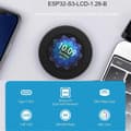 Miniatyrbillede 4 af 5: ESP32-S3 Udviklingskort 32-Bit LX7 Dual-Core Processor med 1.28inch IPS Rund LCD Skærm Support