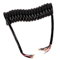 Miniatyrbillede 4 af 5: 13-Kernet Polyuretan Spiralkabel til Trailer - 20AWG 3m 9,8ft Længde
