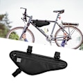 Miniatyrbillede 2 af 5: Cykelrammepose Vandtæt Cykelpose Trekantpose Cykel Under Rørpose Forrammepose Stor Kapacitet MTB Landevejscykel Pose Opbevaringspose Cykling