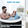 Miniatyrbillede 2 af 5: Isbad Termometer og Timer, Vandtermometer til Isbad, Vandafvisende Kold Dyp Isbad Tilbehør