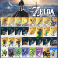 Miniatyrbilde 2 av 5: Et sett med 32 Zelda Mini NFC-koder Amiibo Legend-kort - Kompatibelt med Switch, Switch Lite, Wii U og nye 3DS-systemer