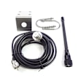 Miniatyrbilde 1 av 5: VHF Marinantenne 156-163Mhz Gummibelagt Vanntett Mastantenne med 5M RG-58 Kabel for Båt Seilbåt Yacht