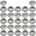 Miniatyrbillede 1 af 5: 27 Stykker 35mm Ventilationsrist i Rustfrit Stål Rundt Mesh Åndehul | Til Køkkenmøbler Ventilationsmundstykke i Rustfrit Stål | Til Skab Skab